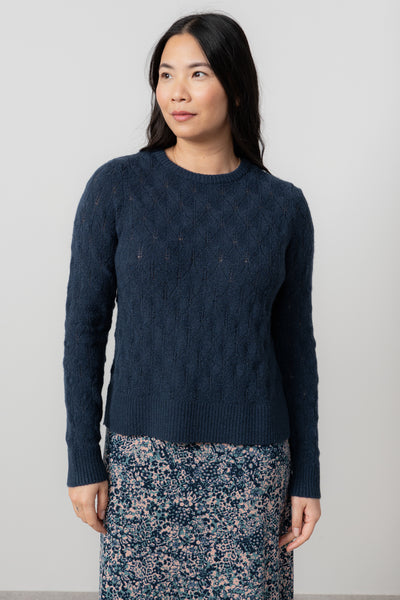 Lily & Me - Haresfield Jumper in Classic Navy
