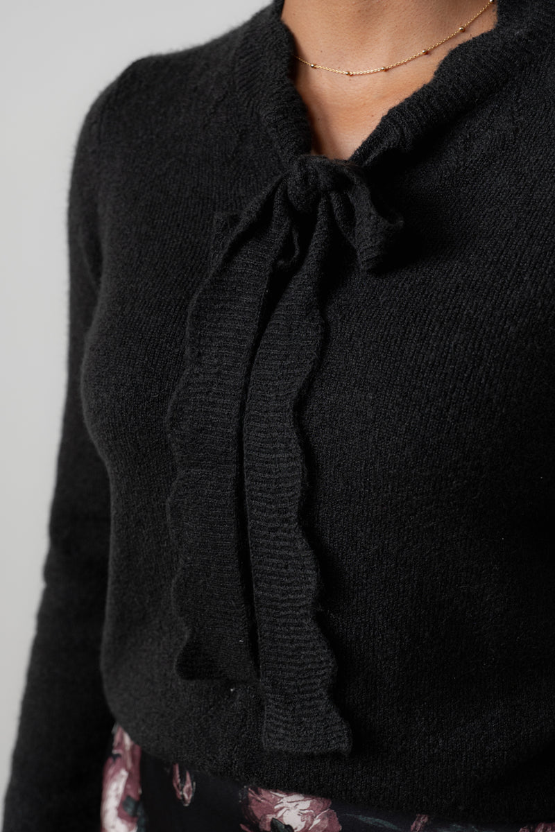 Lily & Me - Elise Jumper in Black or Ice Blue