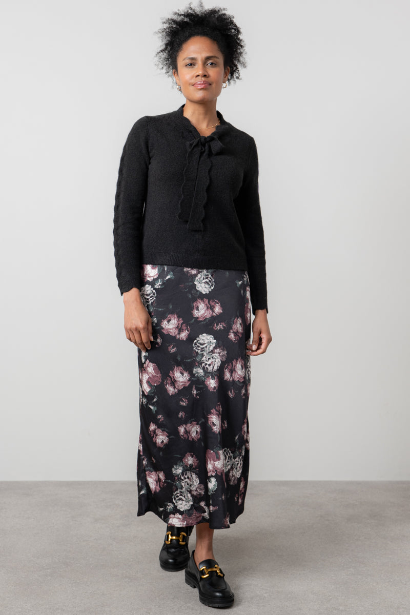 Lily & Me - Elise Jumper in Black or Ice Blue