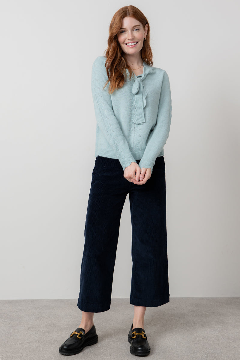 Lily & Me - Elise Jumper in Black or Ice Blue