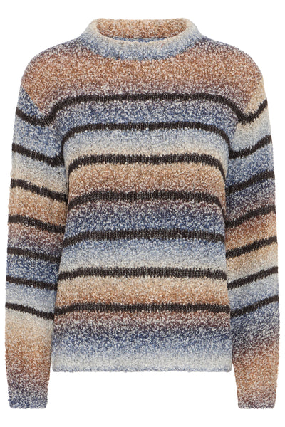 Pulz Jeans - Lucia LS Striped Pullover