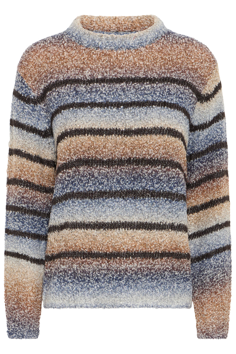 Pulz Jeans - Lucia LS Striped Pullover