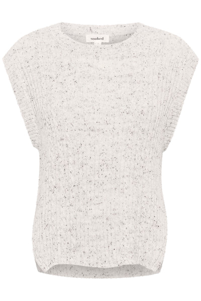 Soaked in Luxury - Nymphadora Slipover in Broken White on white background