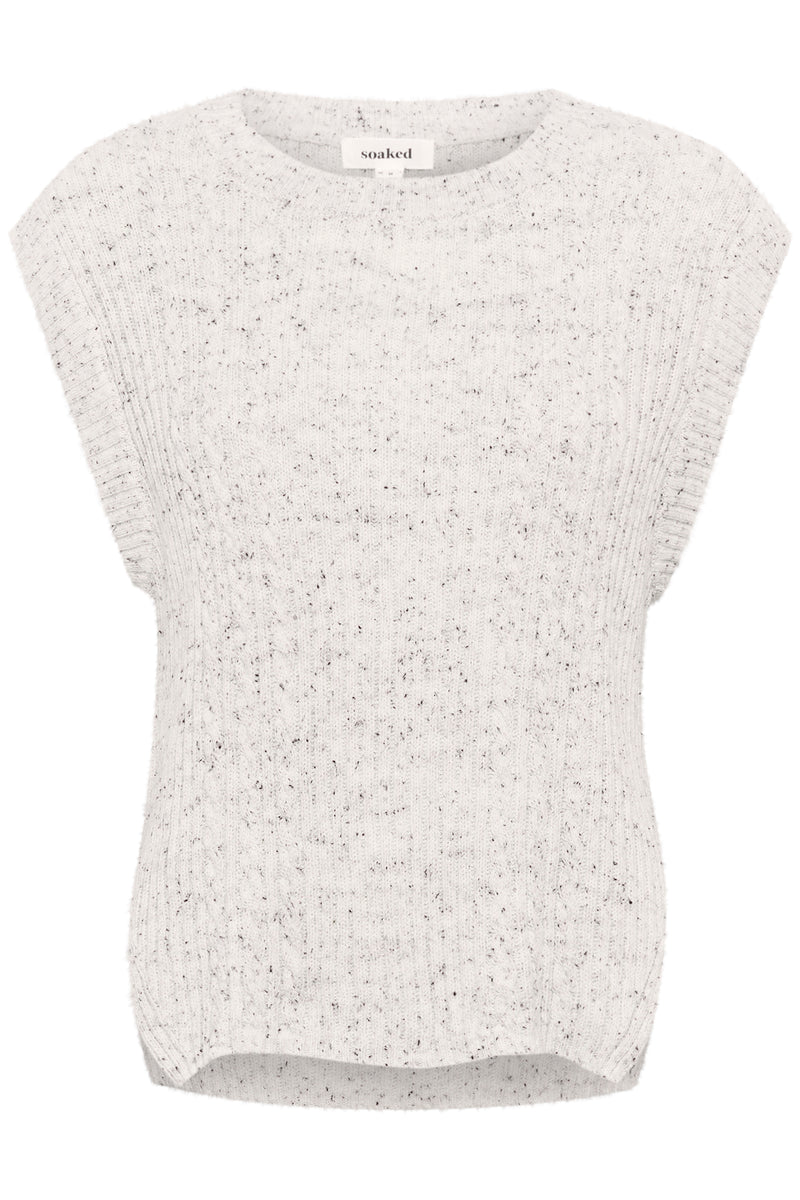 Soaked in Luxury - Nymphadora Slipover in Broken White on white background