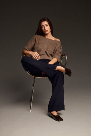Soaked in Luxury - Tuesday Jumper in Oatmeal 