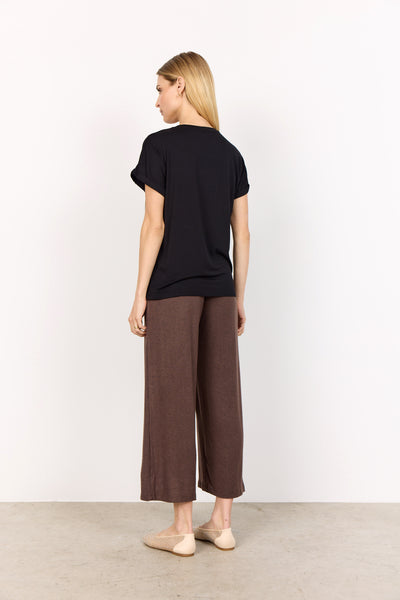 Soyaconcept - Marica "Courage" Black T-Shirt