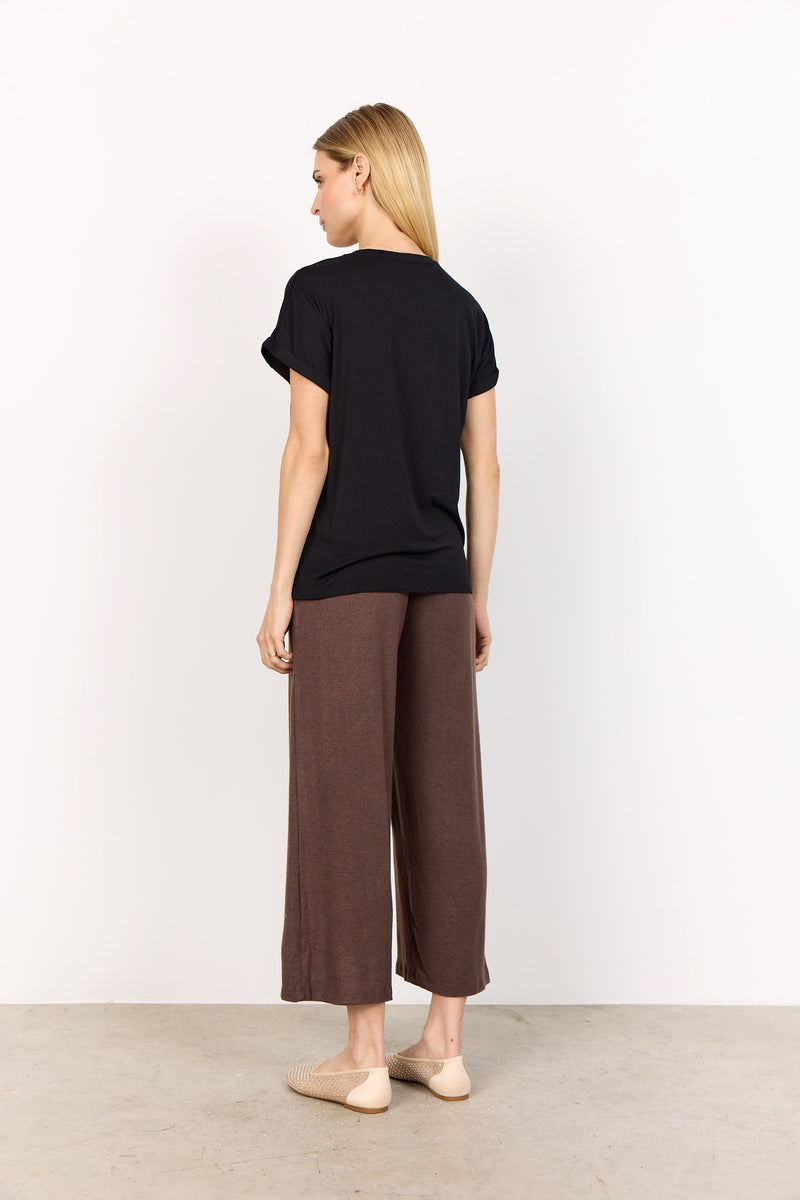 Soyaconcept - Marica "Courage" Black T-Shirt