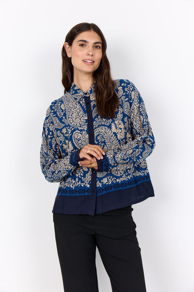 Soyaconcept - Valgerda Blouse in Blue