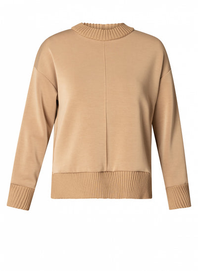Yest - long sleeve Nele sweatshirt in navy or brown