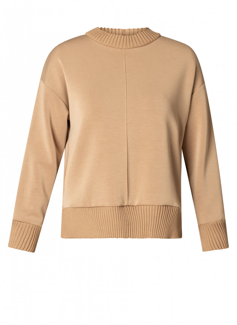 Yest - long sleeve Nele sweatshirt in navy or brown