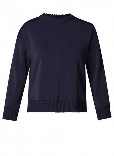 Yest - long sleeve Nele sweatshirt in navy or brown