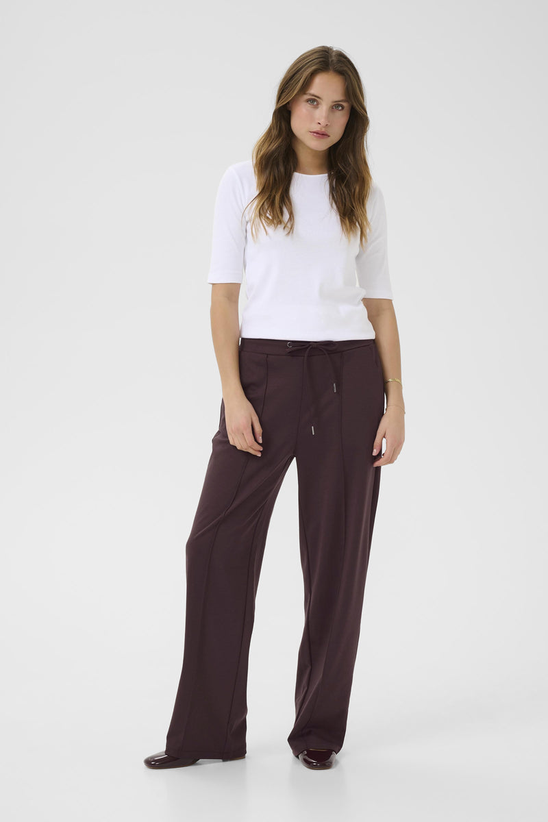 jenny pants front view worn with t shirt