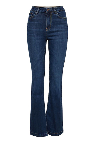 Pulz Jeans - Becca Bootcut Mid Denim Jeans