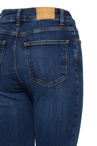 Pulz Jeans - Becca Bootcut Mid Denim Jeans