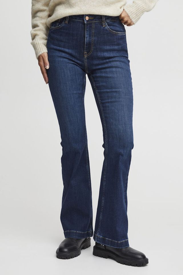 Pulz Jeans - Becca Bootcut Mid Denim Jeans