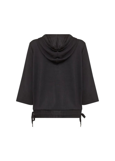 Soyaconcept - Banu Black Zip Top/Hoodie