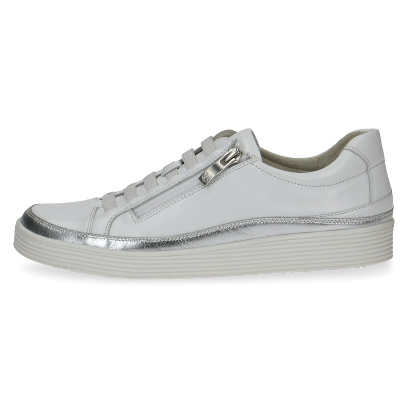 Caprice - Leather Trainer White
