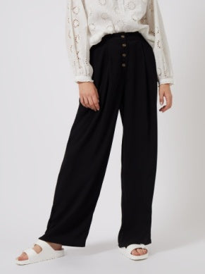 Great Plains - Ferne Black Crepe Trousers